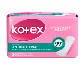 Protector diario antibacterial ayuda a preservar los defensos naturales paquete 